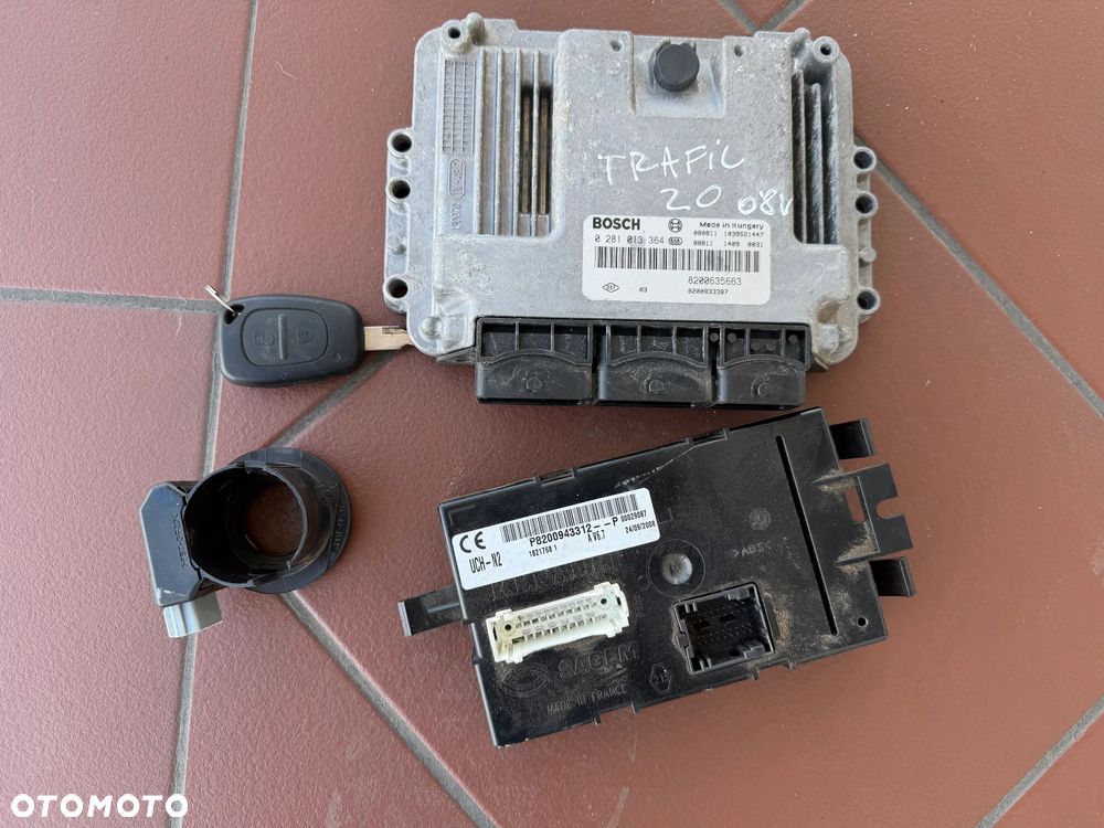 Trafic II Vivaro 2,5 DCI 06-10r E4 zestaw startowy 0281013364 - 2