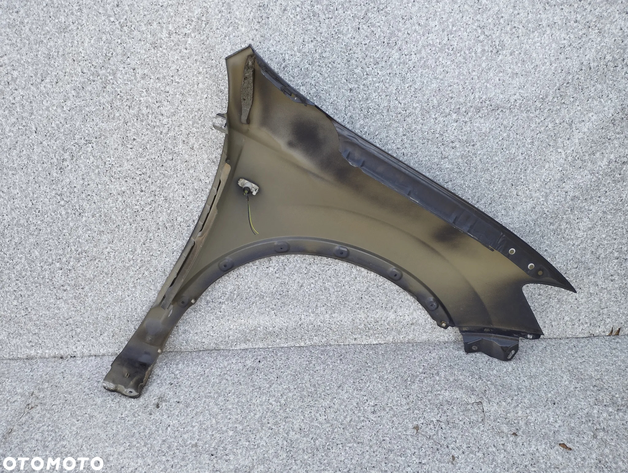 Nissan Qashqai I Lift J10 09-13r błotnik lewy przód przedni - 3