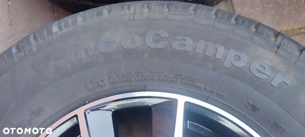 Koła Felgi Aluminiowe Oryg. Fiat Ducato Camper 16Cali 5x118 Continental 225/75/16CP 2023r Bdb !!! Starogard Gdański - Wysyłka 1374083080 - 16