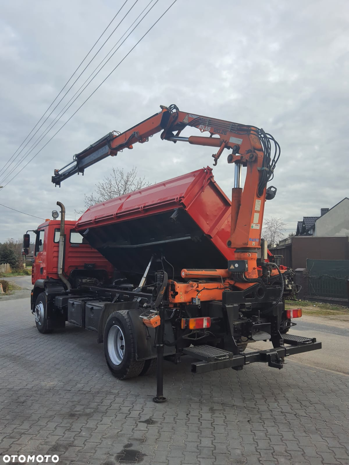 MAN TGM 18.280, wywrotka z HDS - 7