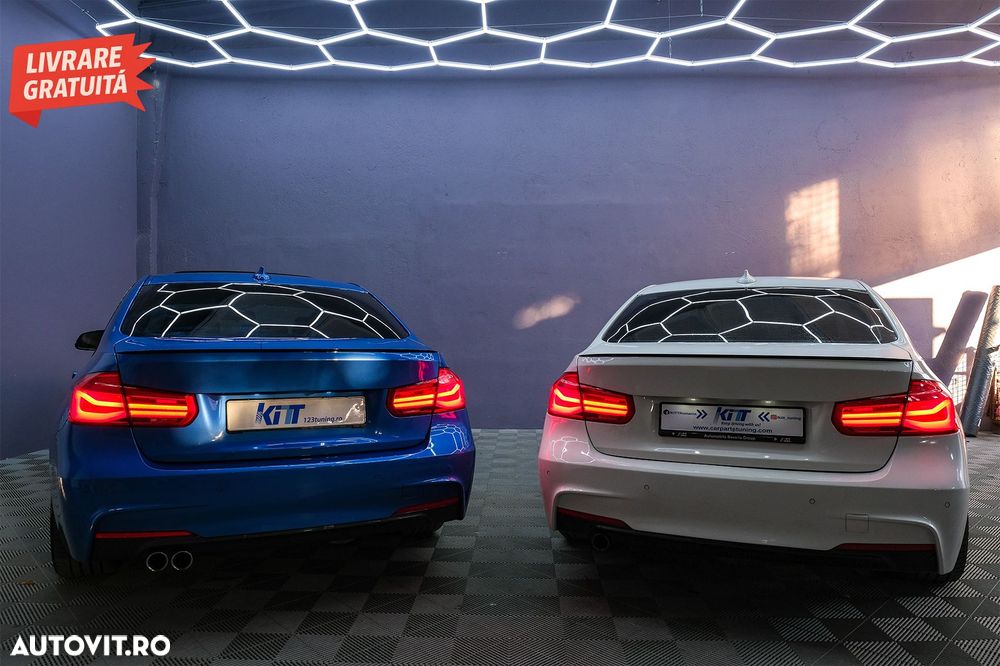 Eleron Portbagaj BMW Seria 3 F30 (2011-2014) F30 LCI (2015-2019) Negru Lucios- livrare gratuita - 19