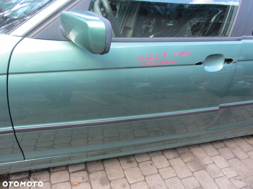 drzwi lewe przód bmw e46 sedan kombi meergrun - 4