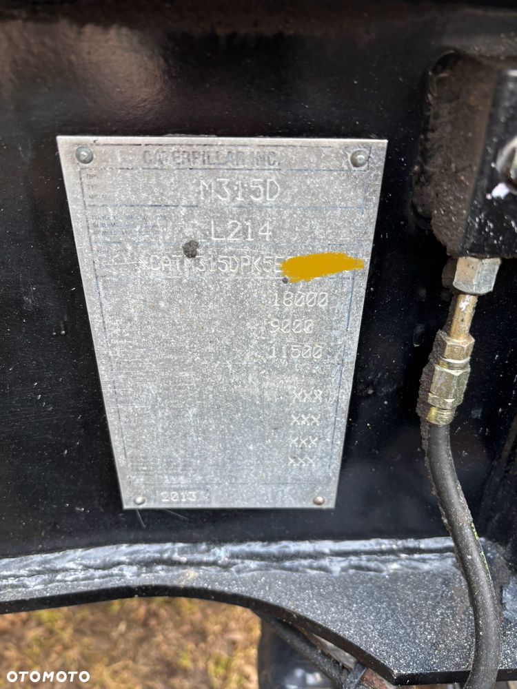 Caterpillar M315D rok 2013r 14mtg ZEPPELIN GERMANY - 14
