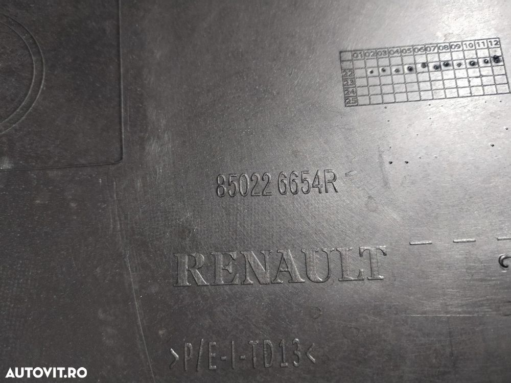 Bara spate Dacia Dokker Stepway, 2012, 2013, 2014, 2015, 2016, 2017, 2018, 2019, 2020, 2021, 2022, 2023, cod origine OE 850226654R. 10057 - 12