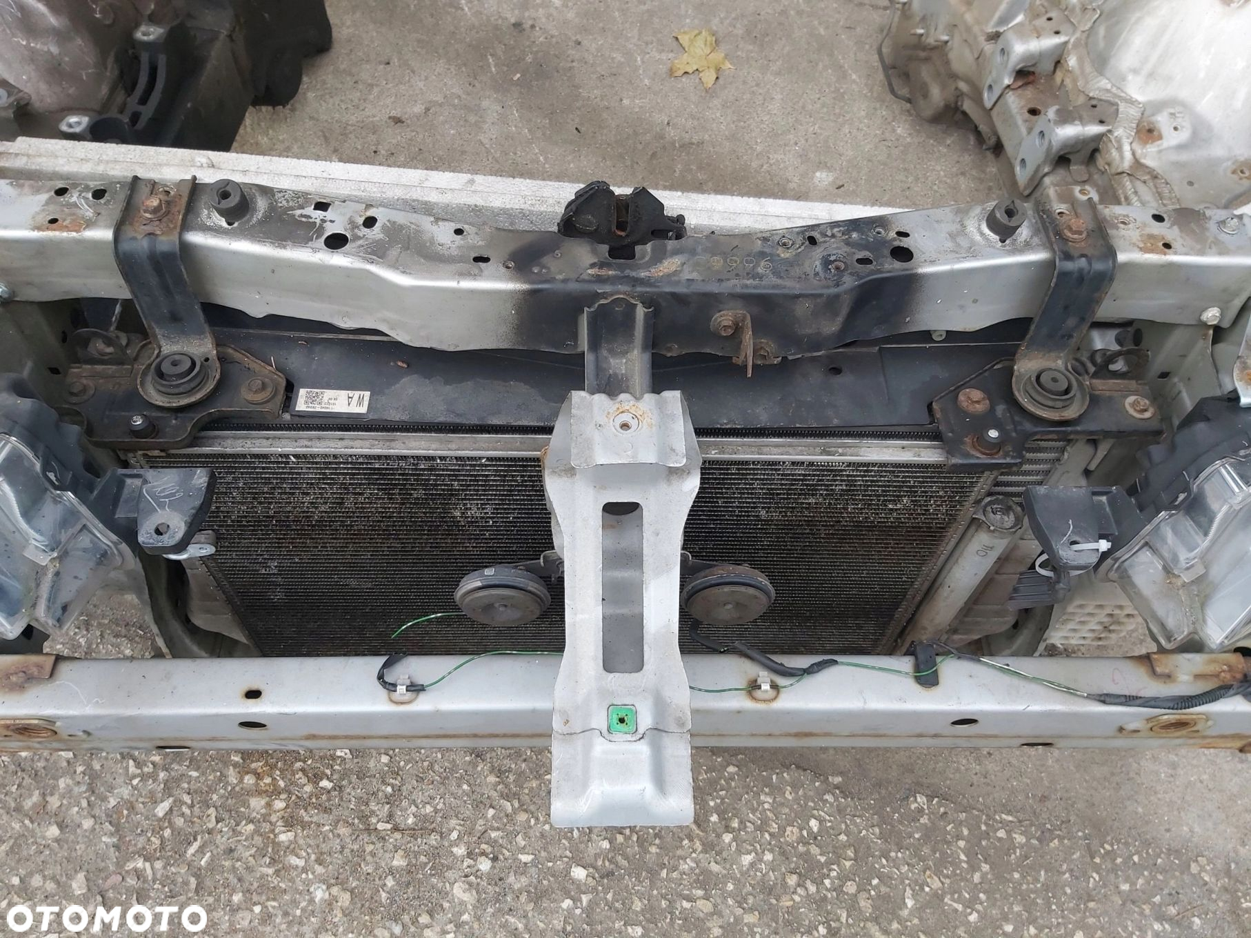 Toyota AVENSIS T27 lift zderzak przód kompletny maska błotnik pas przedni - 10
