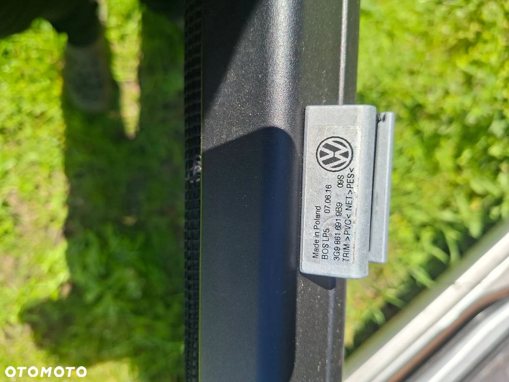 PÓŁKA TYLNA ROLETA  plus siatka vw passat b8 kombi - 3