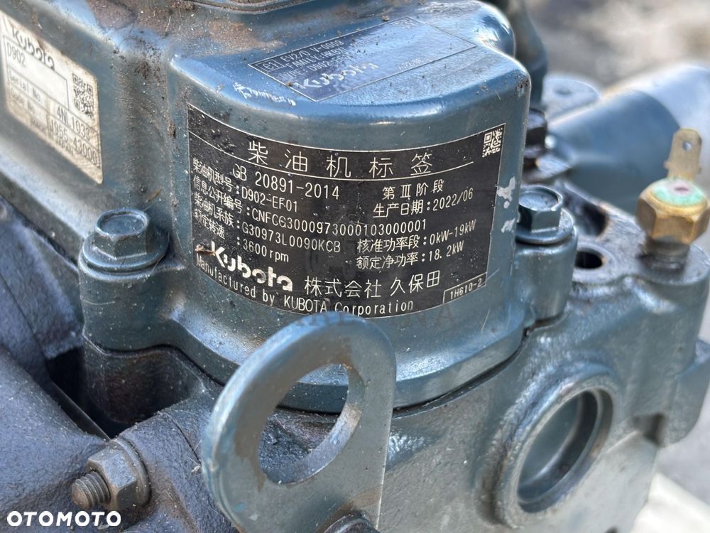 Kubota D902 D902-EF01 D902-K3A HKBXL.898KCB Silnik Słupek Pokrywa Blok Głowica Miska Tłok Klawiatura - 9