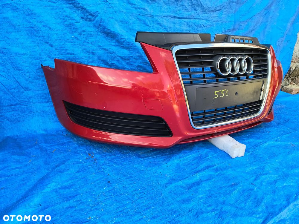 55C Zderzak przód przedni KOMPLETNY AUDI  A3 8P LIFT FL WYSYŁKA - 8