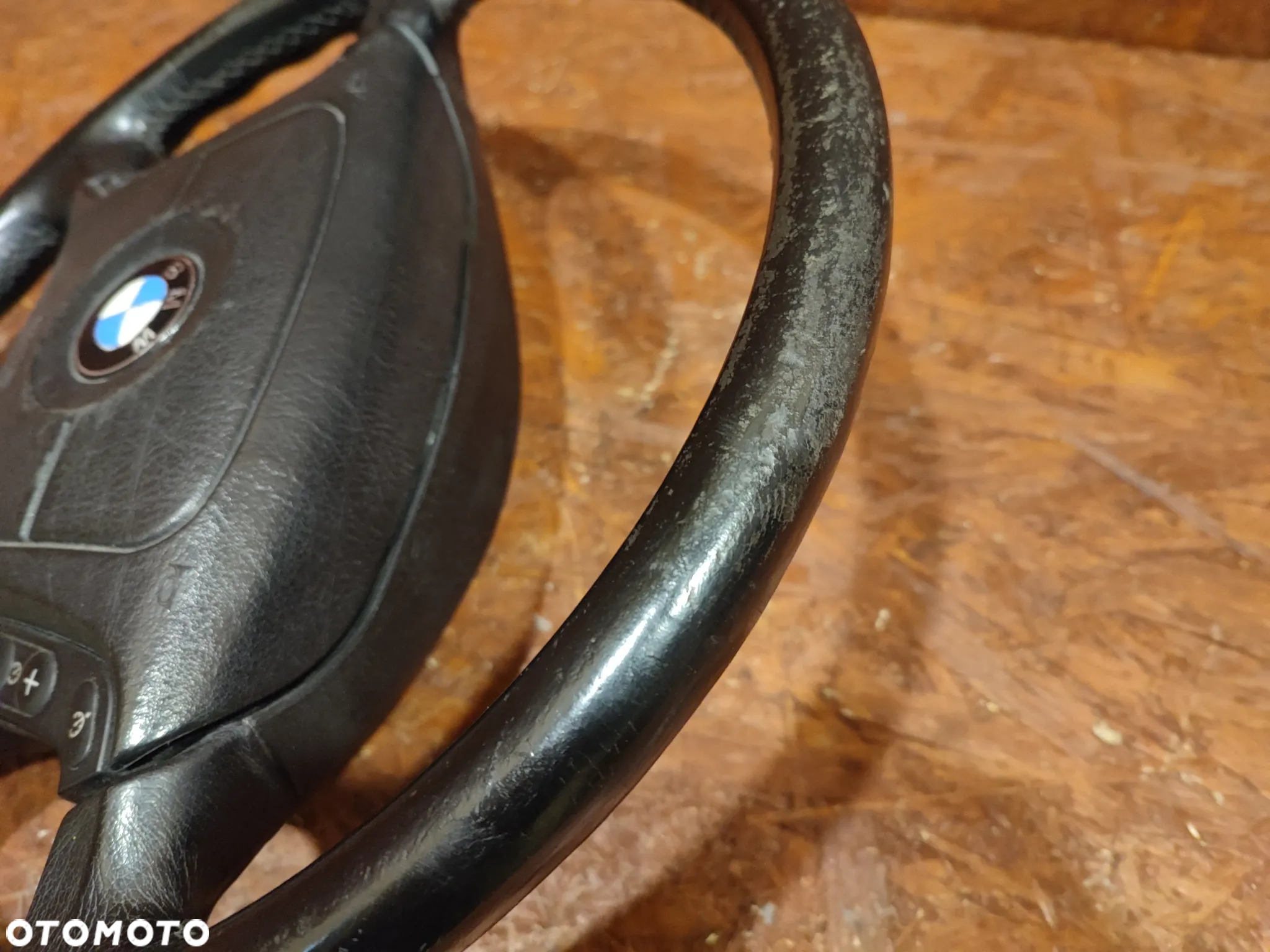 BMW E39 / E38 ORYGINALNA KIEROWNICA MULTIFUNKCYJNA + PODUSZKA AIR-BAG 2 NABOJOWA POLIFT O NR. 32 34 1 095 633 / 32 34 6 751 475 / 32 34 1 096 001 / 61 31 6 903 396 / 61 31 8 368 971 OEM KLASYCZNA 4 RAMIENNA - 15