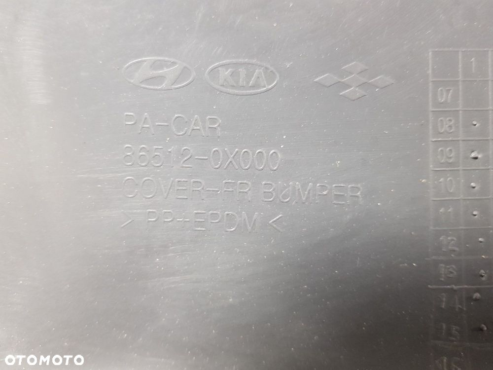 FABRYCZNIE NOWY ORYTGINALNY ZDERZAK PRZEDNI PRZÓD HYUNDAI i10 07-10 86512-0x000 - 8