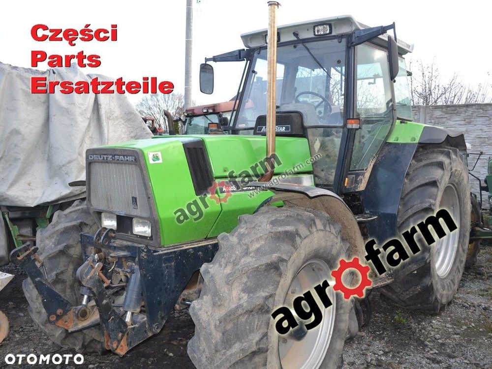 Deutz Agrostar 6.61 części, skrzynia biegów, oś - 1