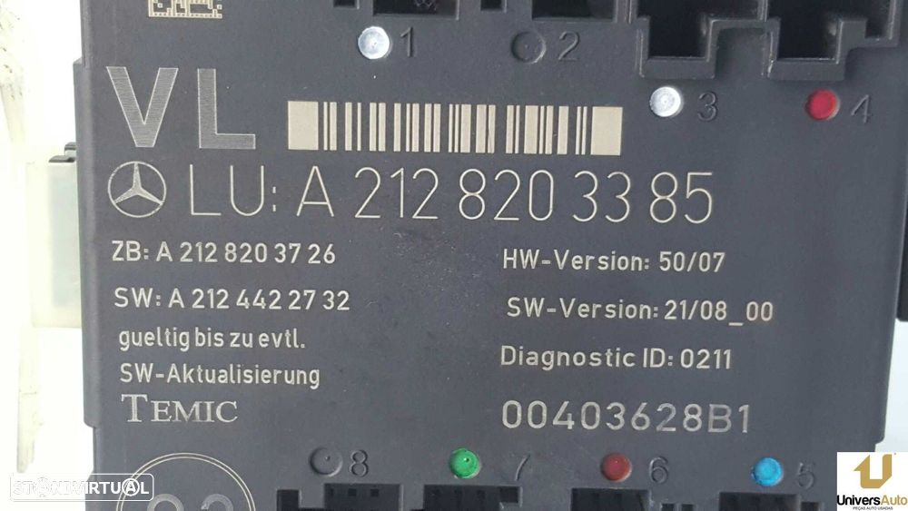 MODULO CONFORT MERCEDES CLASE E (W212) LIM. 350 CDI BLUEEFFICIENCY (212.025) - 5