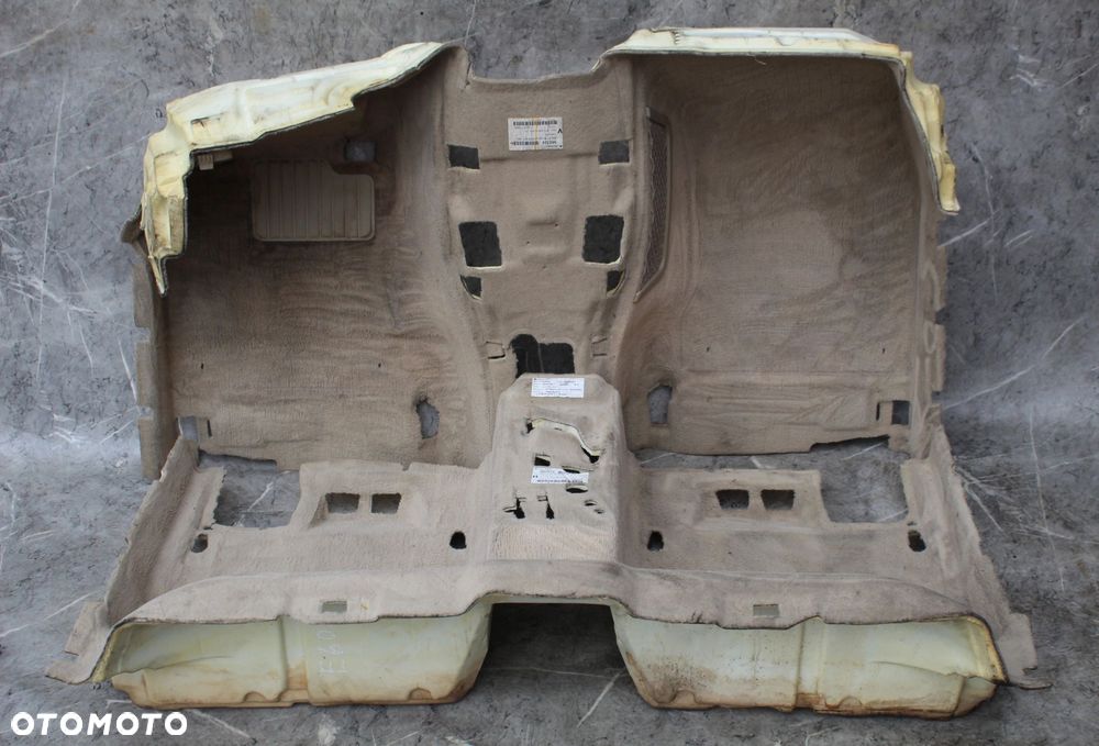 WYKŁADZINA PODŁOGI PODŁOGA DYWAN BMW E60 E61 BEŻOWA PRZÓD I TYŁ 9135279 - 1