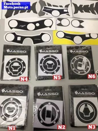 Proteção de deposito honda kawasaki suzuki Yamaha cbr r1 r6 gsxr ninja - 1