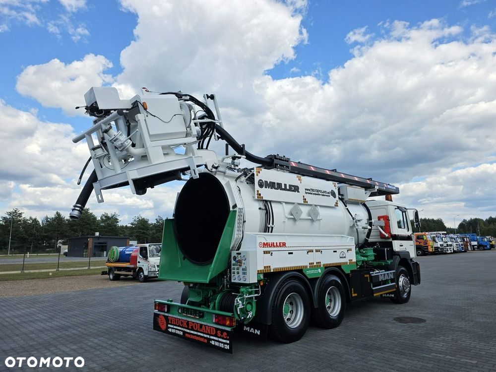 MAN 6x4 WUKO MULLER CANALMASTER KOMBI DO CZYSZCZENIA KANAŁÓW - 2