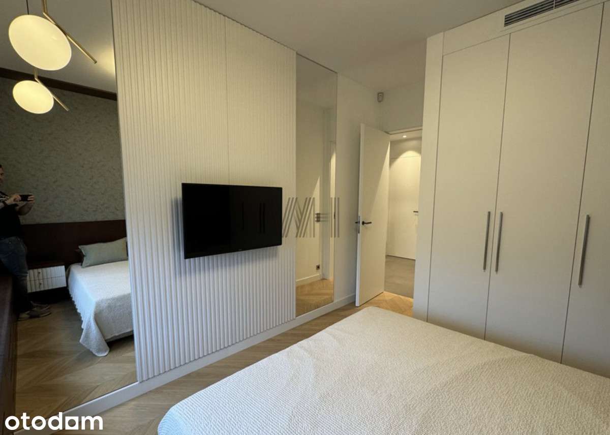Luksusowy apartament 3 pokoje na Powiślu z loggią