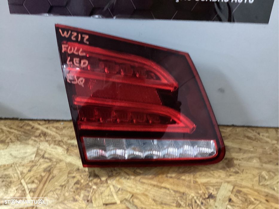 Farolin traseiro esquerdo mercedes w212 full led de 2015 - 2