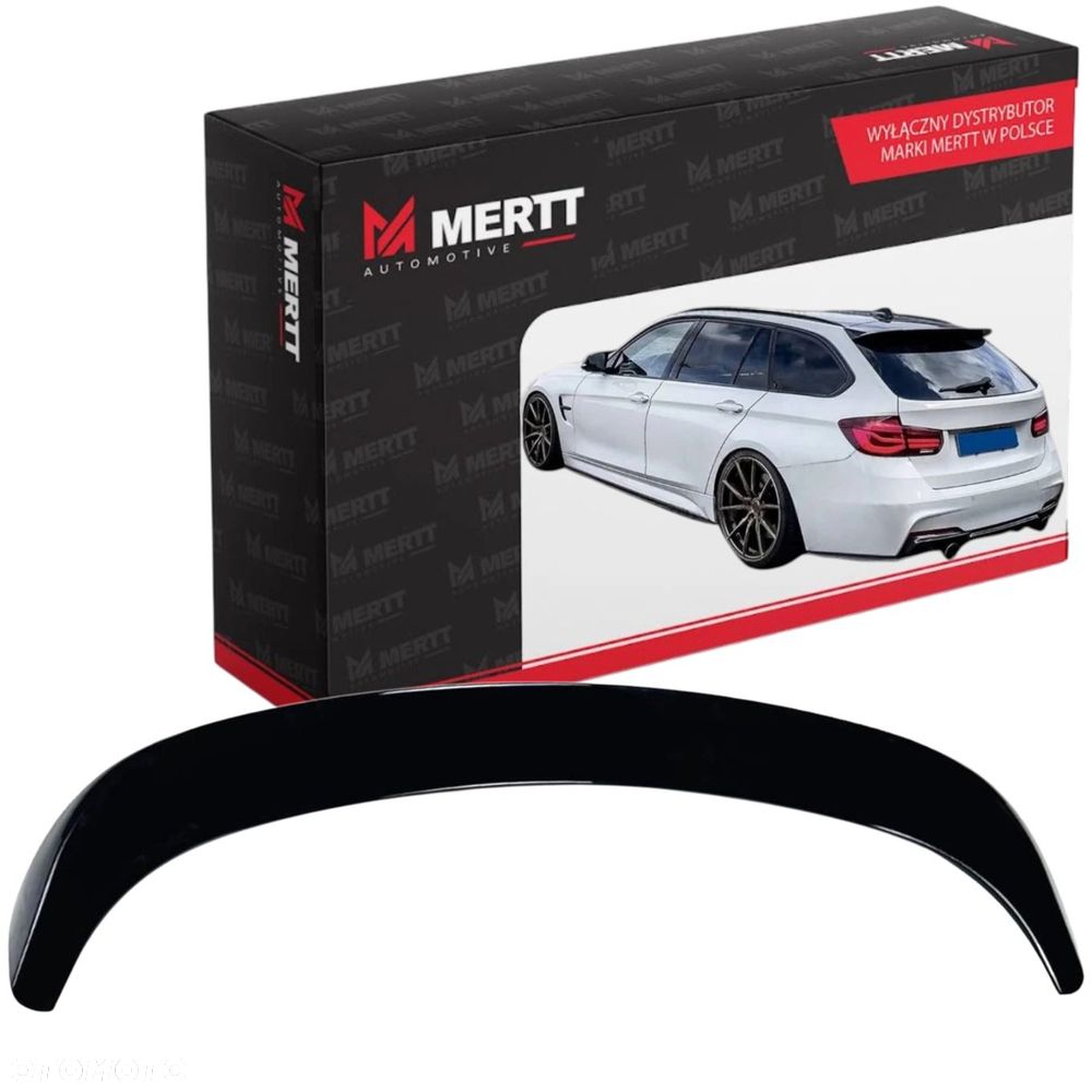 SPOILER LOTKA DOKŁADKA BMW 3 SERIES F31 TOURING kombi SPOILER CARNY POŁYSK - 1