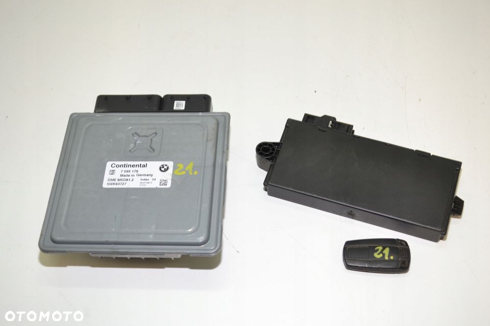 BMW E81 E82 E88 E87 E90 N43 2.0i STEROWNIK SILNIKA ZESTAW 7595179 - 5