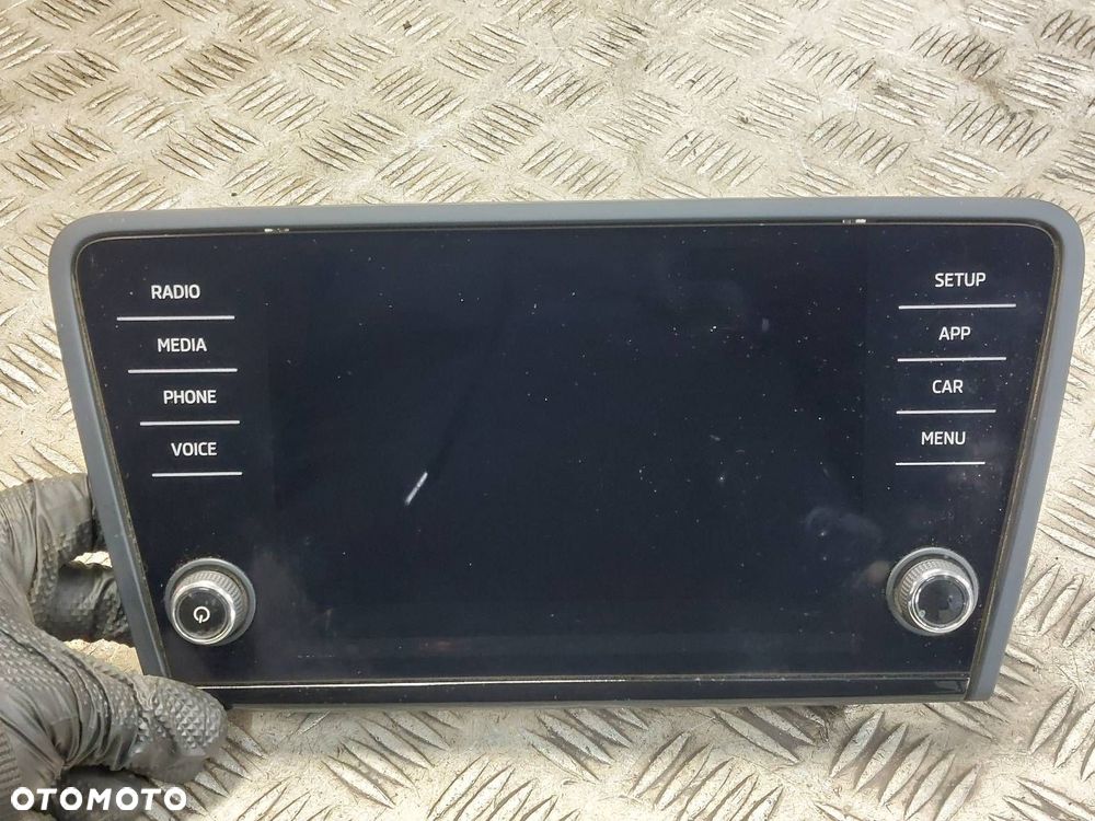 RADIO ODTWARZACZ  SKODA OCTAVIA III LIFT 5E0919605N - 2