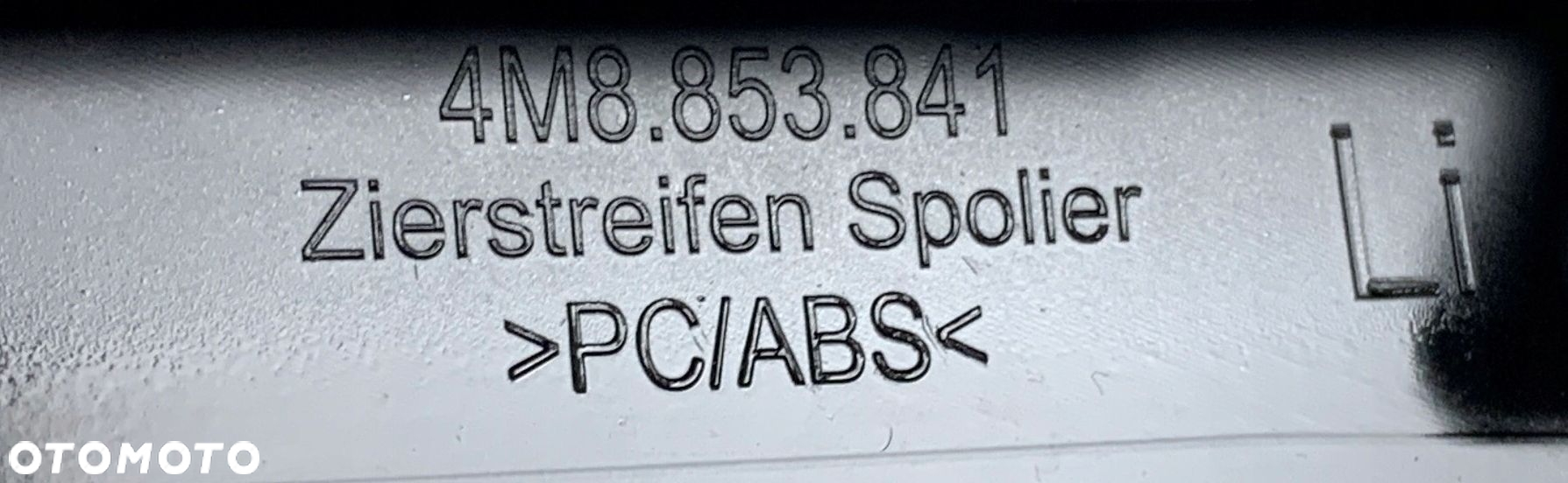 AUDI RSQ8 SPOILER LISTWA ZDERZAKA LEWA TYŁ - 7