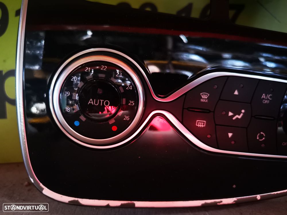 RENAULT CLIO IV CLIMATRONIC / GRELHA CENTRAL TABLIER - S064 - 3