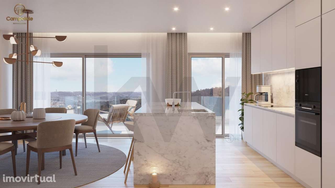 Apartamento T2   à venda  em Campolide Lisboa com garagem - Grande imagem: 2/36