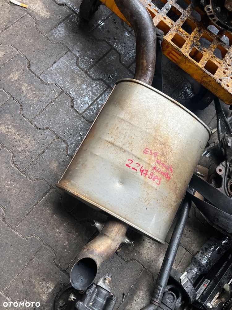 Tłumik końcowy e39 M pakiet Diesel 2.5d 3.0d bdb stan ! - 1