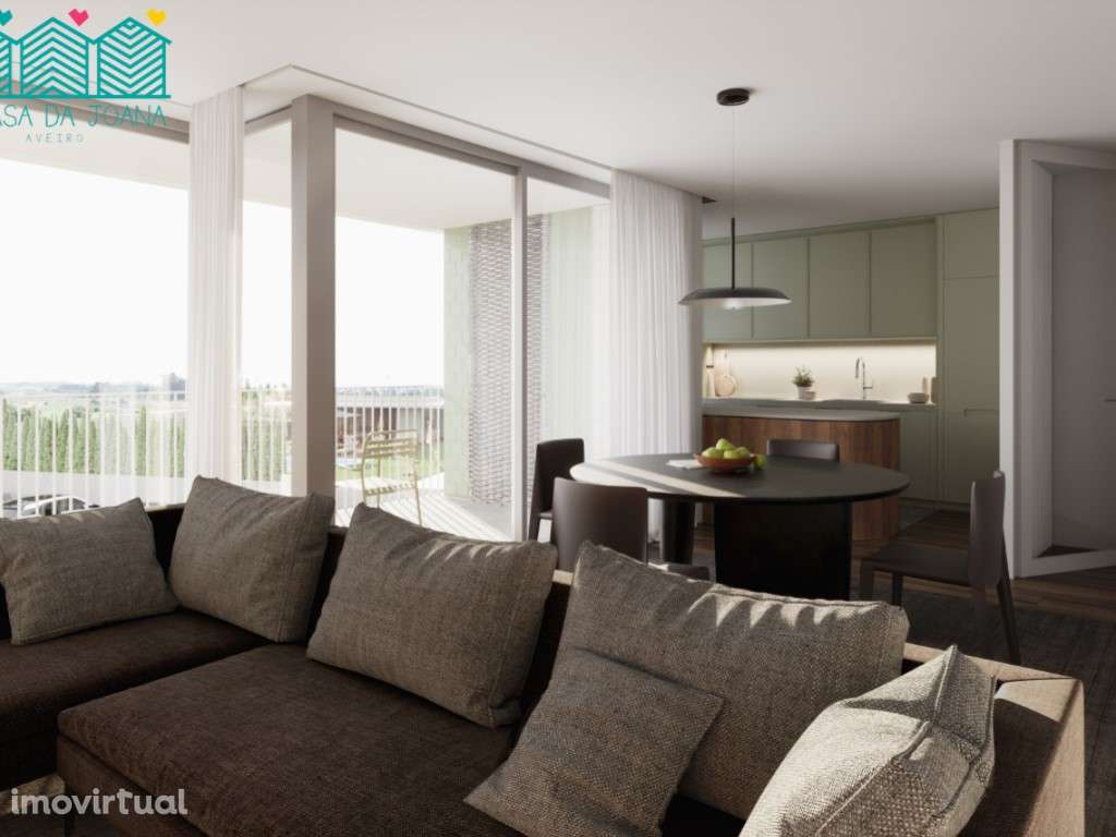 Apartamento T2 com lugar de garagem em São Bernardo - Grande imagem: 2/7