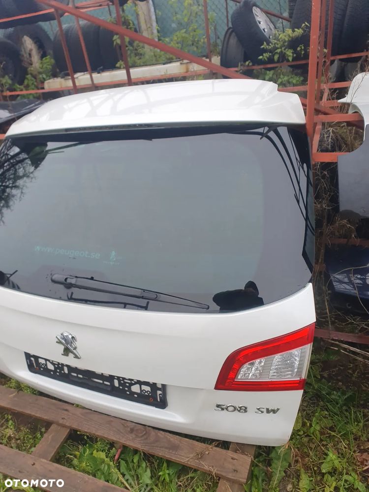 KLAPA BAGAŻNIKA PEUGEOT 508 LAK KWED - 4