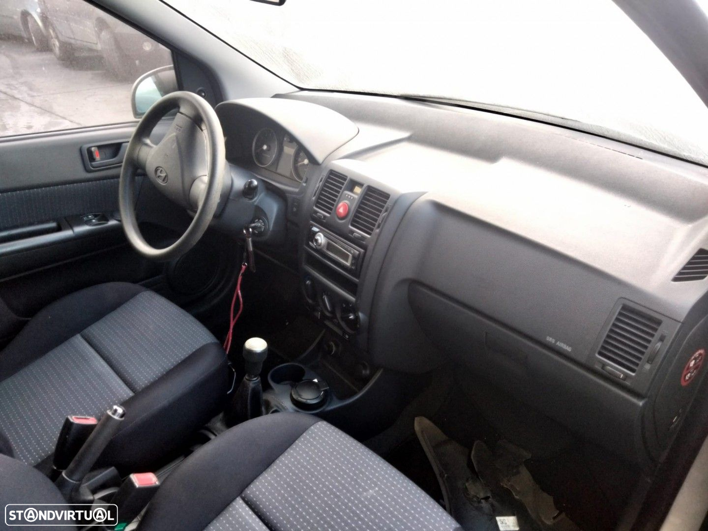 Hyundai Getz 1.1i de 2010 disponível para peças MOTOR VENDIDO - 8