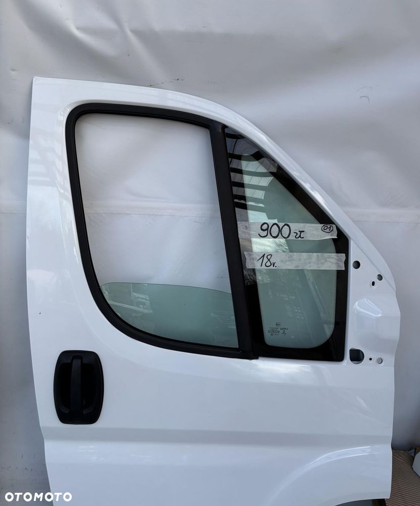 DUCATO BOXER JUMPER 14- DRZWI PRZEDNIE PRZÓD PRAWE BIAŁE 210 BEZ LISTW ORYG - 5