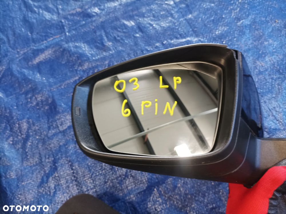 Skoda Octavia III lusterko lewe 6 pin LF9R - 4