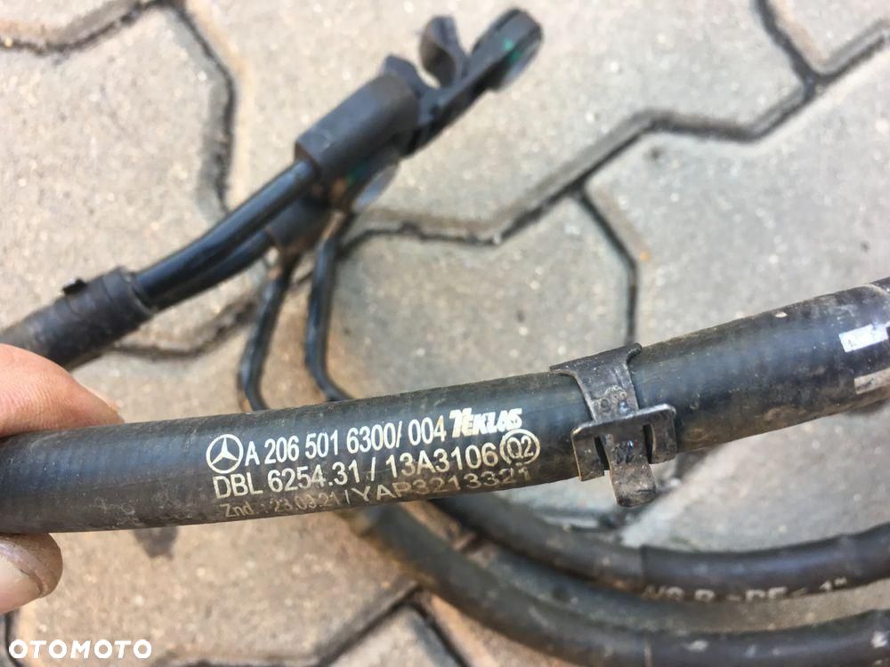 Mercedes W206 Przewód Wody Chłodzenia A2068305904 A2068302603 A2065016300 - 4