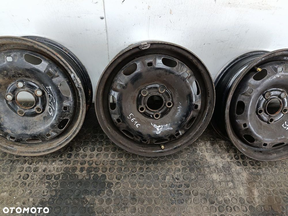 FELGI STALOWE KOMPLET 14 SKODA FABIA I KBA43815 - 4