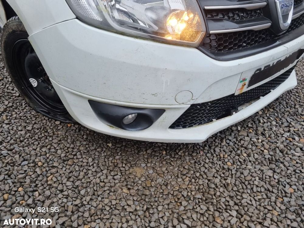 Bara fata Dacia Dacia Logan II MCV 2013 - 2016 Blanc Glacier DV369 (1422) model fara ... - 2