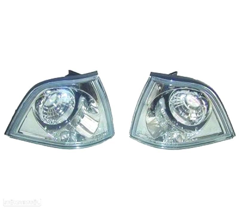 INTERMITENTES DIANTEIROS BMW E36 90-98 COUPÉ CABRIO CRISTAL CLARO CROMADO 2 PORTAS - 1