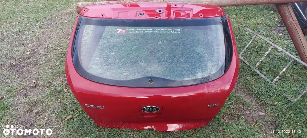 KIA CEED 3D PROCEED SZYBA TYLNA TYŁ KLAPA - 1