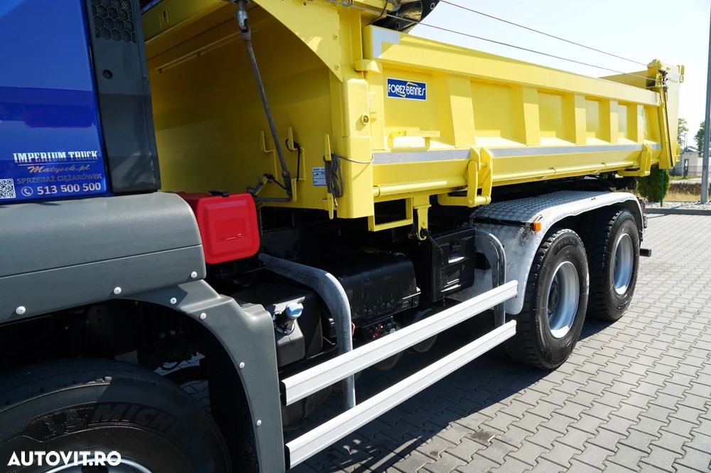 MAN TGS 26.400 / 6x4 / BASCULATOR / HYDRODOLT / HYDRODOLT / NAVI / IMPORTAT - 21