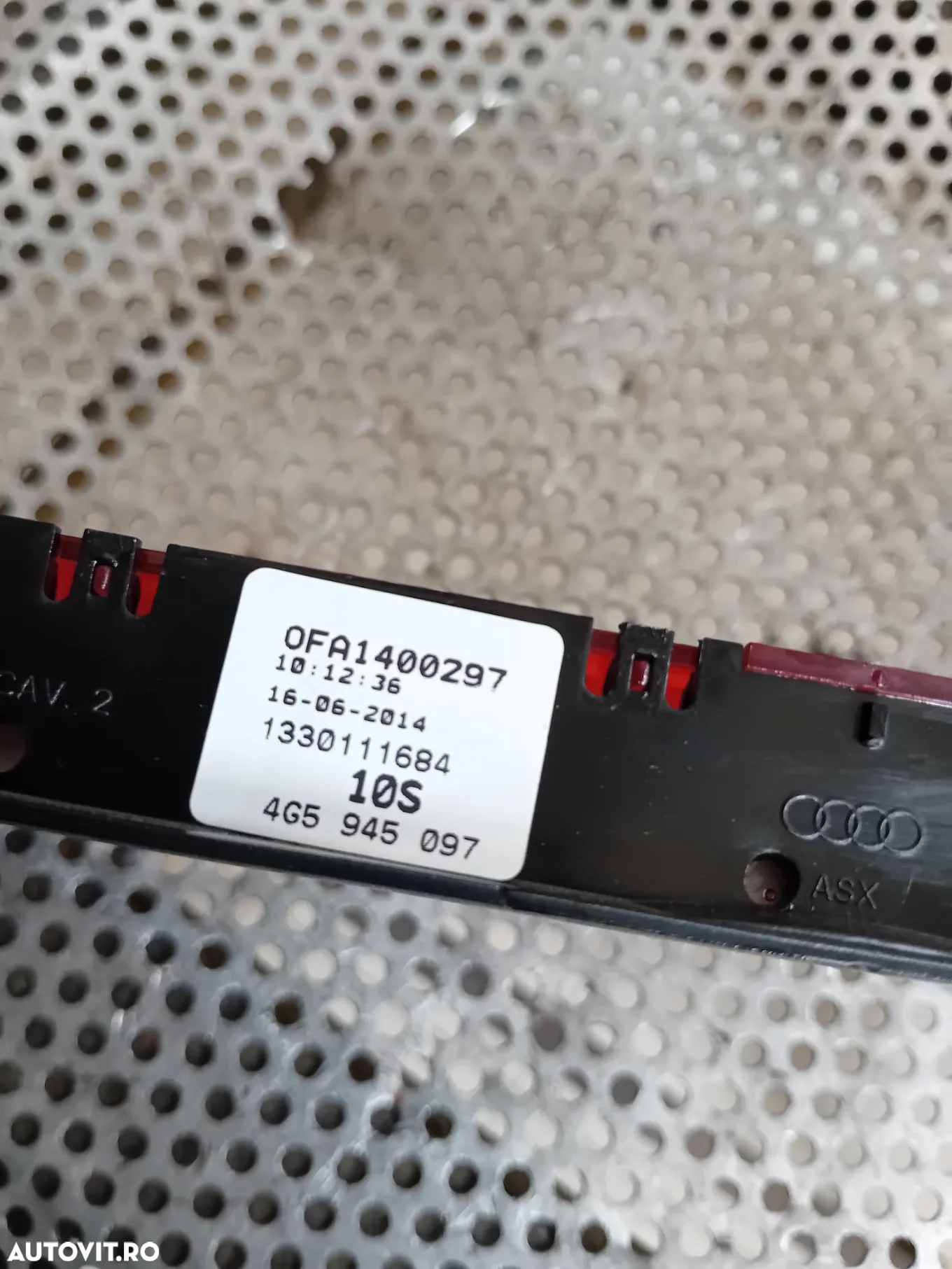 Stop Suplimentar Frana Audi A6 C7 2012-2018 Berlina Cod 4G5945097 - 6