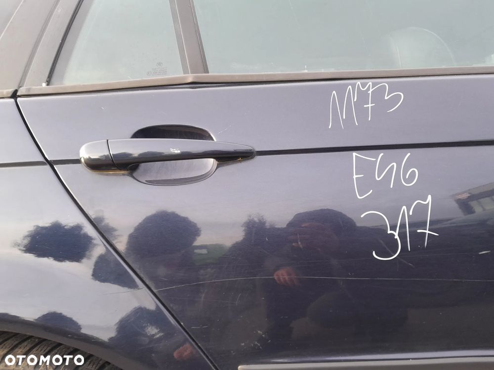BMW E46 KOMBI DRZWI PRAWE TYLNE PRAWY TYŁ KOLOR: 317 - 2