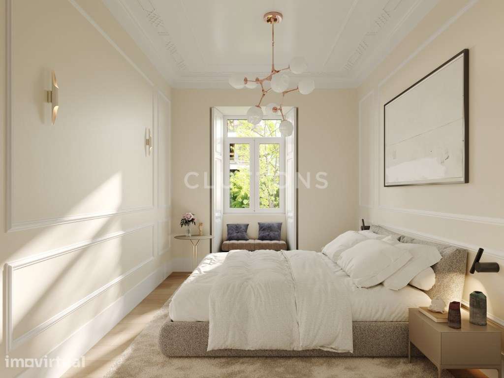 Apartamento T2 com varanda, Avenidas Novas, Lisboa - Grande imagem: 4/17