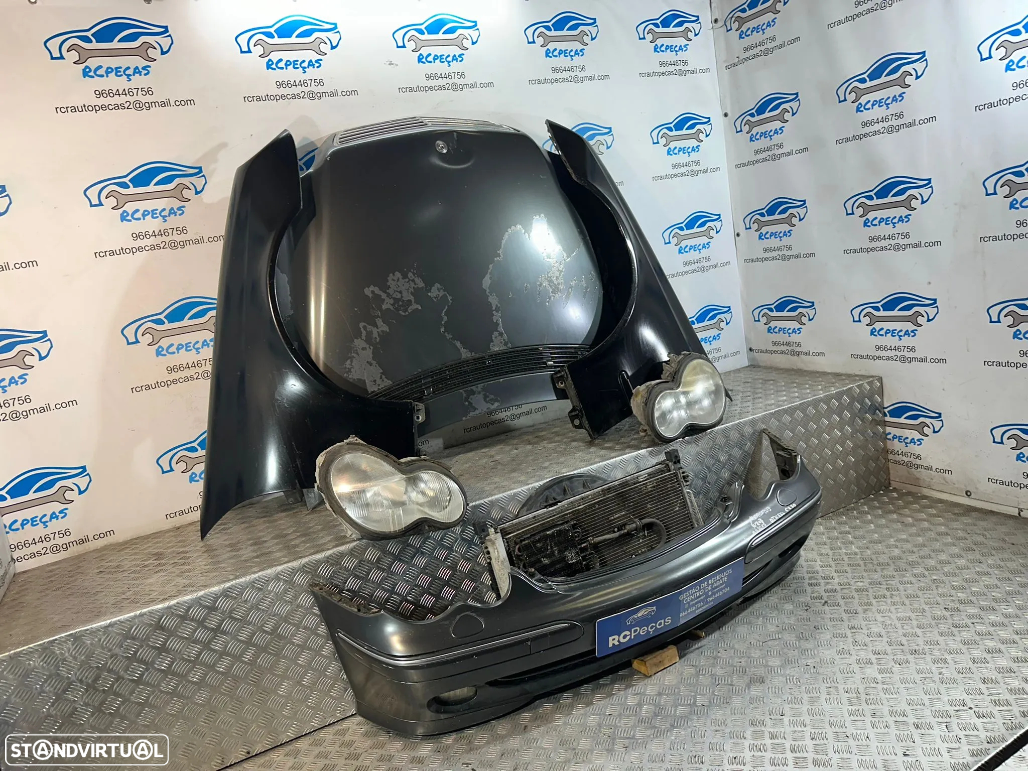 .Frente Completa Mercedes-Benz Classe C W203 1999 - 2004 - 3