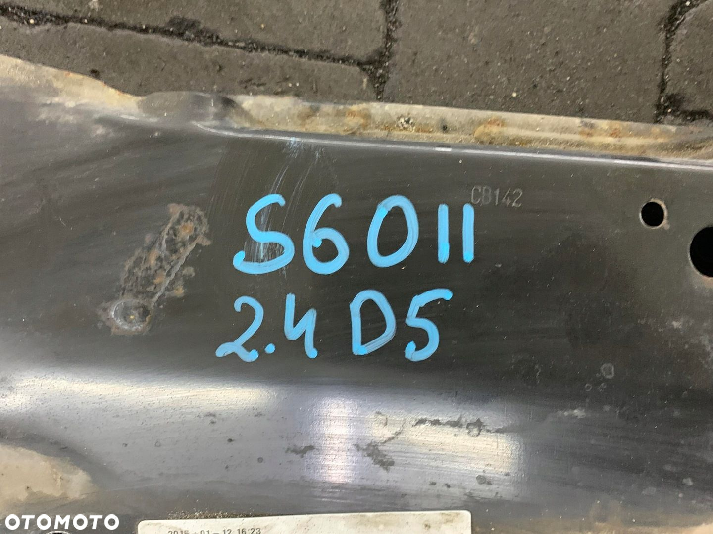 SANKI WÓZEK KOŁYSKA TRAWERS PRZÓD VOLVO V60 S60 II 2.4 D5 10-18 - 5