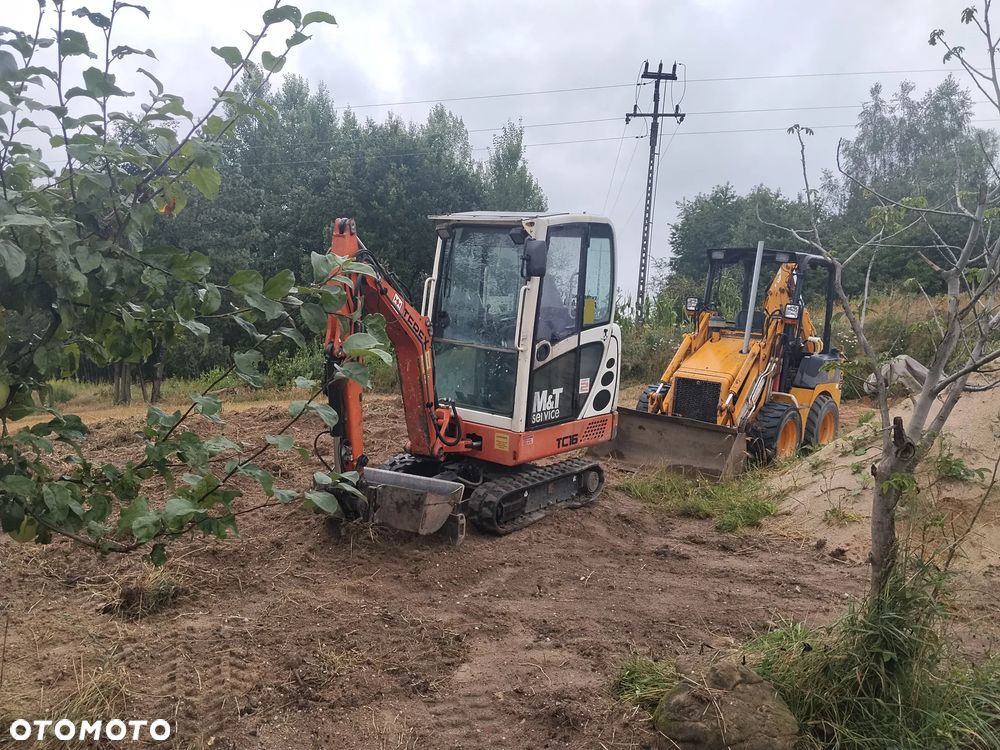 1cx JCB 4x4 2004 rok tarex tc16 mini koparka 2011rok - 4