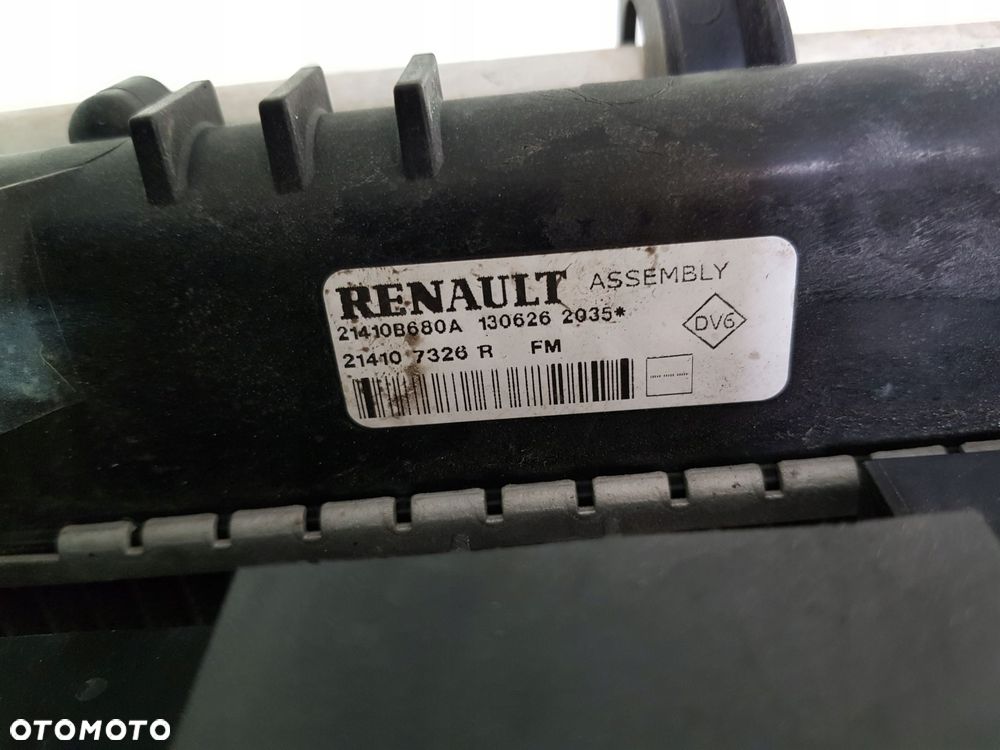 komplet chłodnic wentylator 214107326r renault clio iv captur 1.5 dci - 13