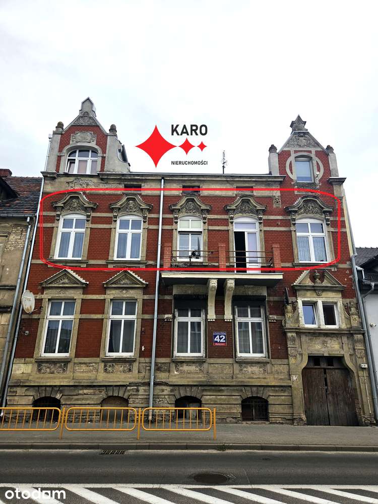 4-pokojowe mieszkanie z balkonem, 1 piętro