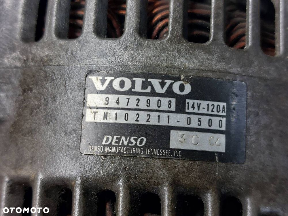ALTERNATOR VOLVO S40 V40 I LIFT 1.8 16V 9472908 - 2