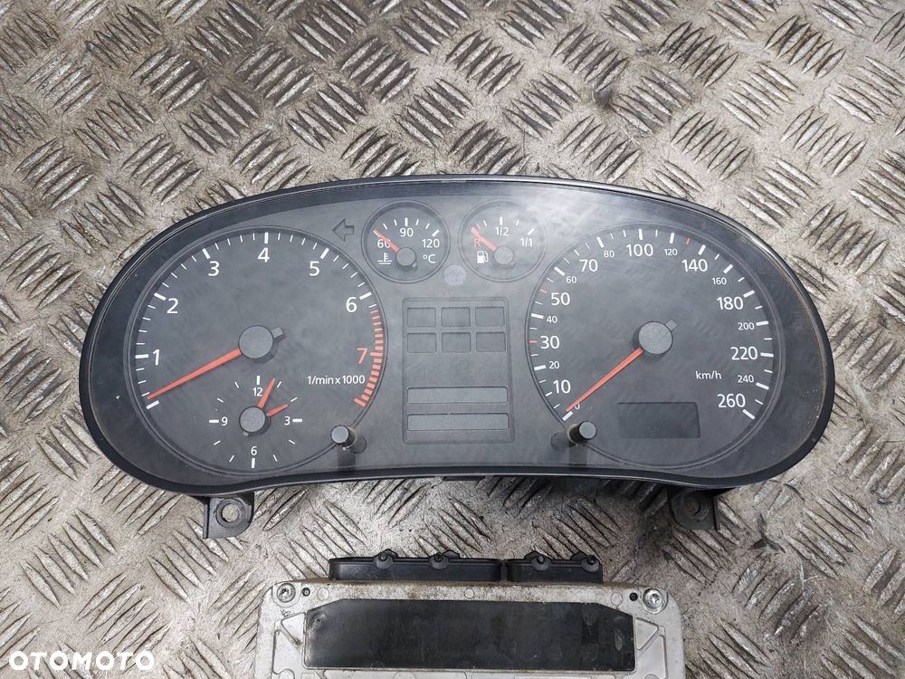 ZESTAW STARTOWY AUDI A3 8L 1.6 8V 06A906019E 1J0419959 8L0919860C - 6