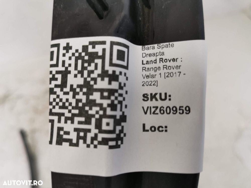 Deflector Noroi Bara Spate Dreapta Land Rover  Range Rover Velar 1 201 - 8